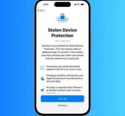 衡山苹果授权维修店分享被盗设备保护功能开启方法