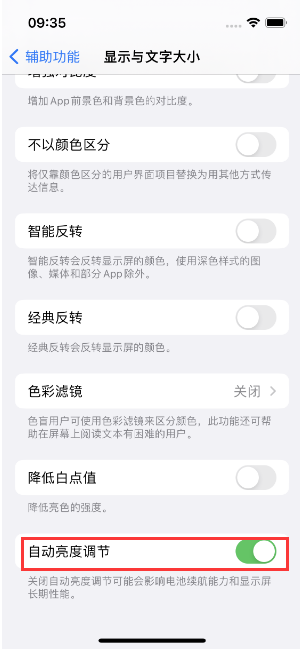 衡山苹果15维修店分享iPhone 15 Pro系列屏幕亮度 