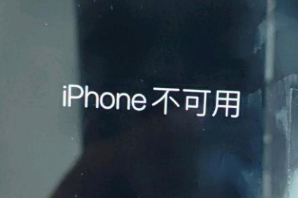 衡山苹果服务网点分享锁屏界面显示“iPhone 不可用”如何解决 