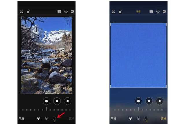 衡山苹果手机维修分享iPhone手机如何使用裁剪功能隐藏照片 